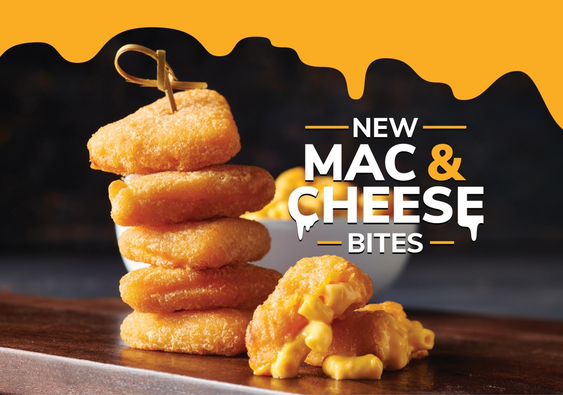 mac & cheese bites promo homepage
